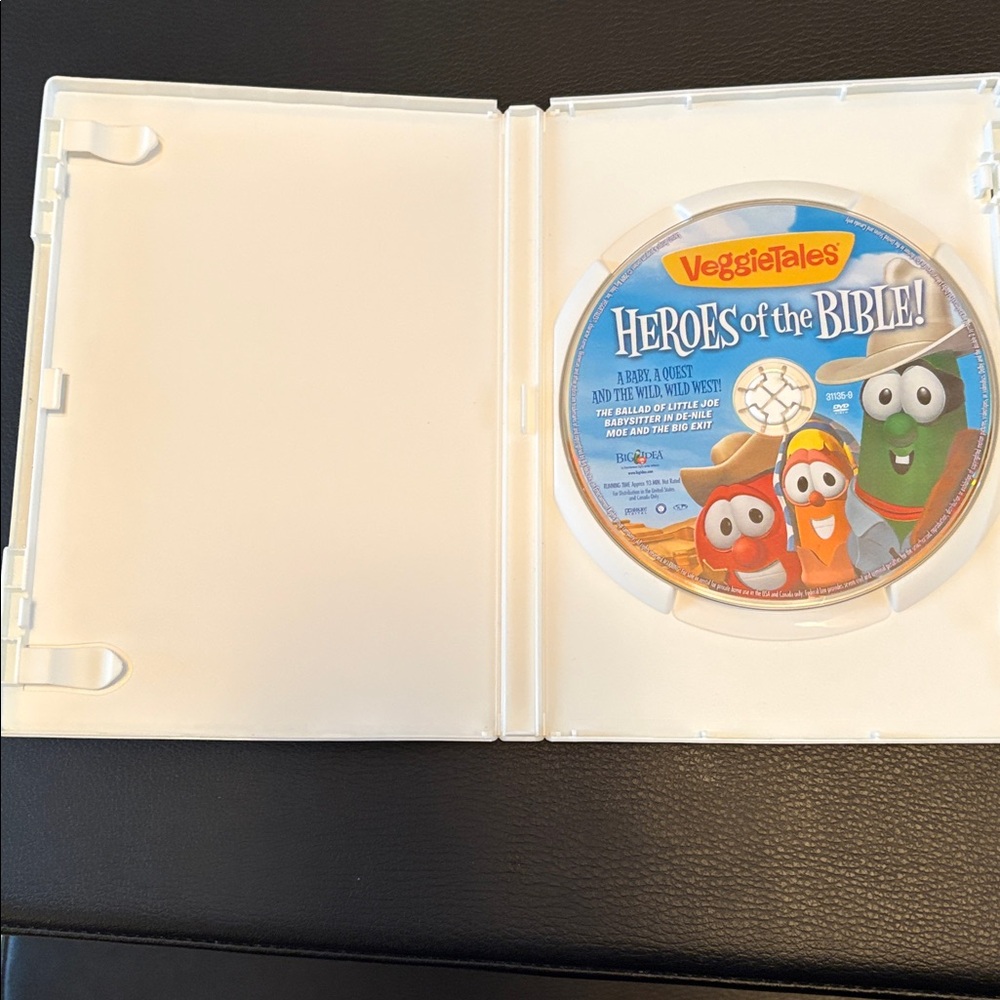 VeggieTales "Heroes of the Bible" DVD - Picture 3 of 3